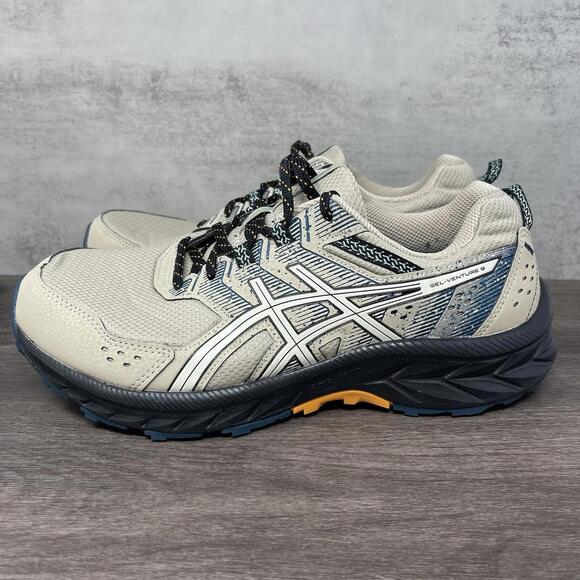 Asics Gel Venture Running Shoes Mens Wide Grey Birch Sneakers